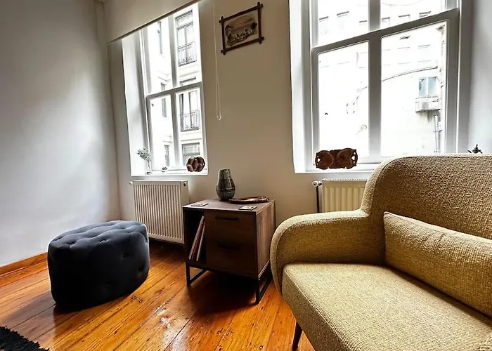 Historical Flat In Galata - Tatar Beyi Street - Tra 2026 Award-winner Lägenhet